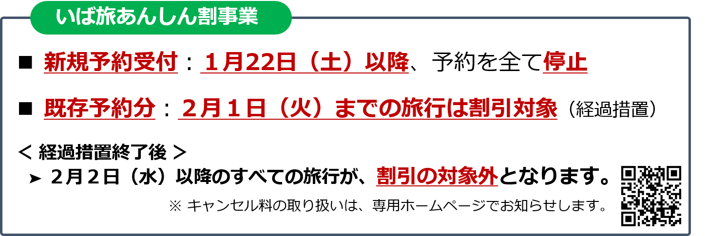 いば旅あんしん割事業