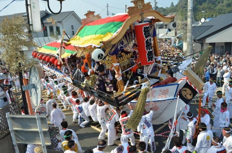 常陸大津の御船祭