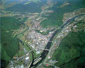 久慈川・押川航空写真