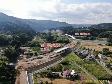 南田気跨線橋