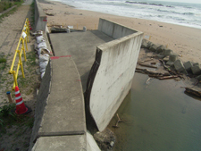 磯原海岸被災状況