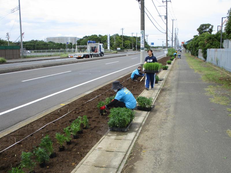 久慈サンピア日立作業状況