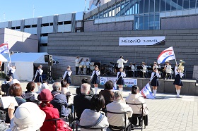 MitoriOフェスティバル県警音楽隊による演奏