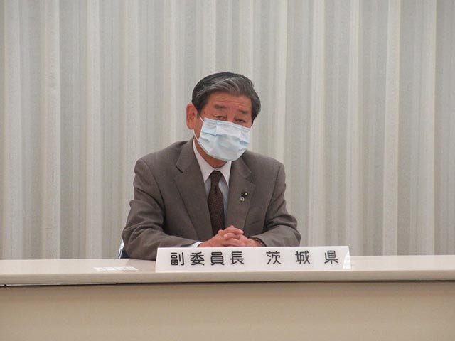 「全国都道府県議会議長会　農林水産環境委員会及び地方自治委員会」に出席