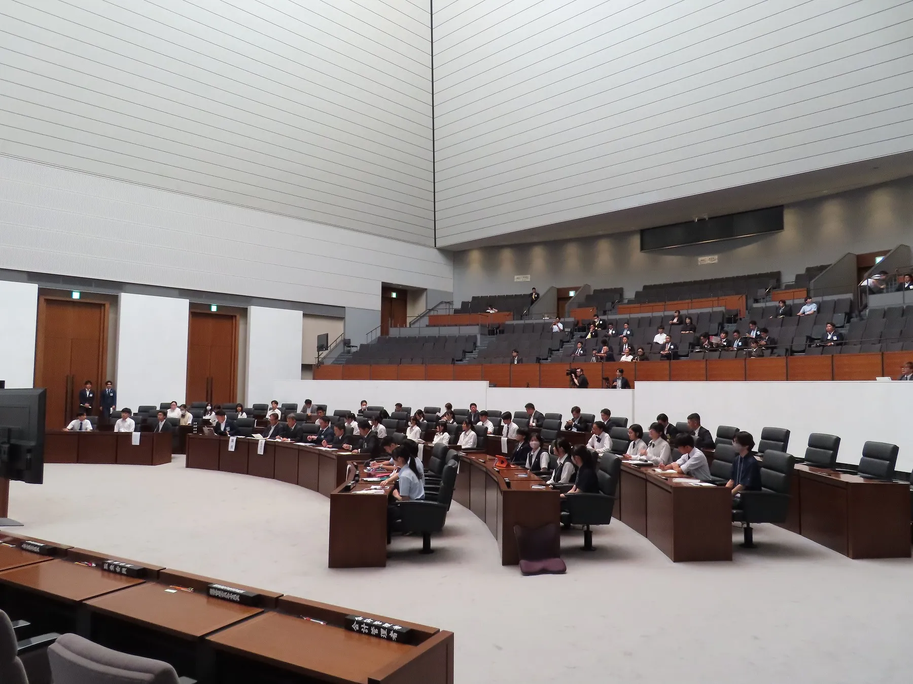 ハイスクール議会の様子１