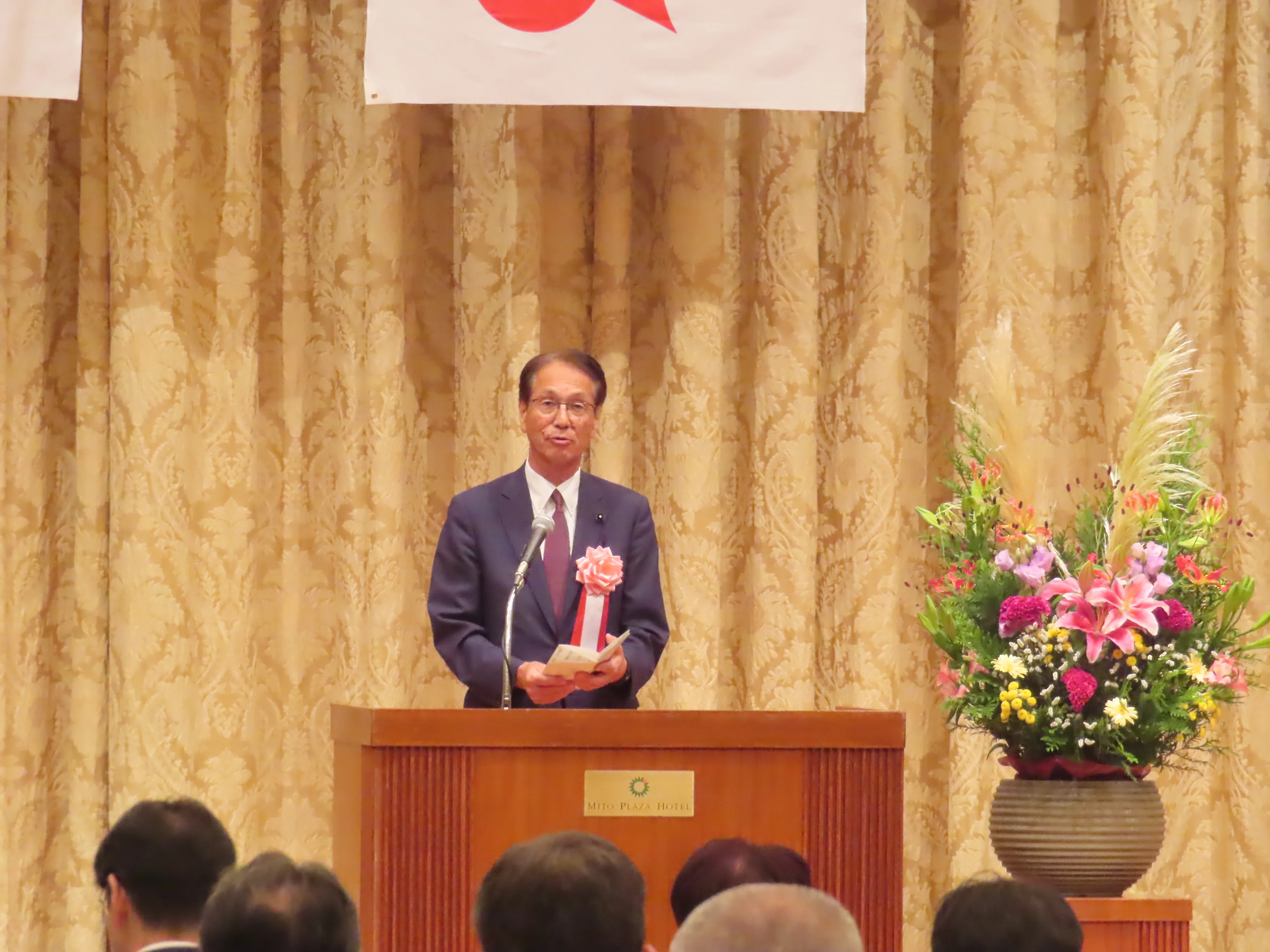 挨拶の様子