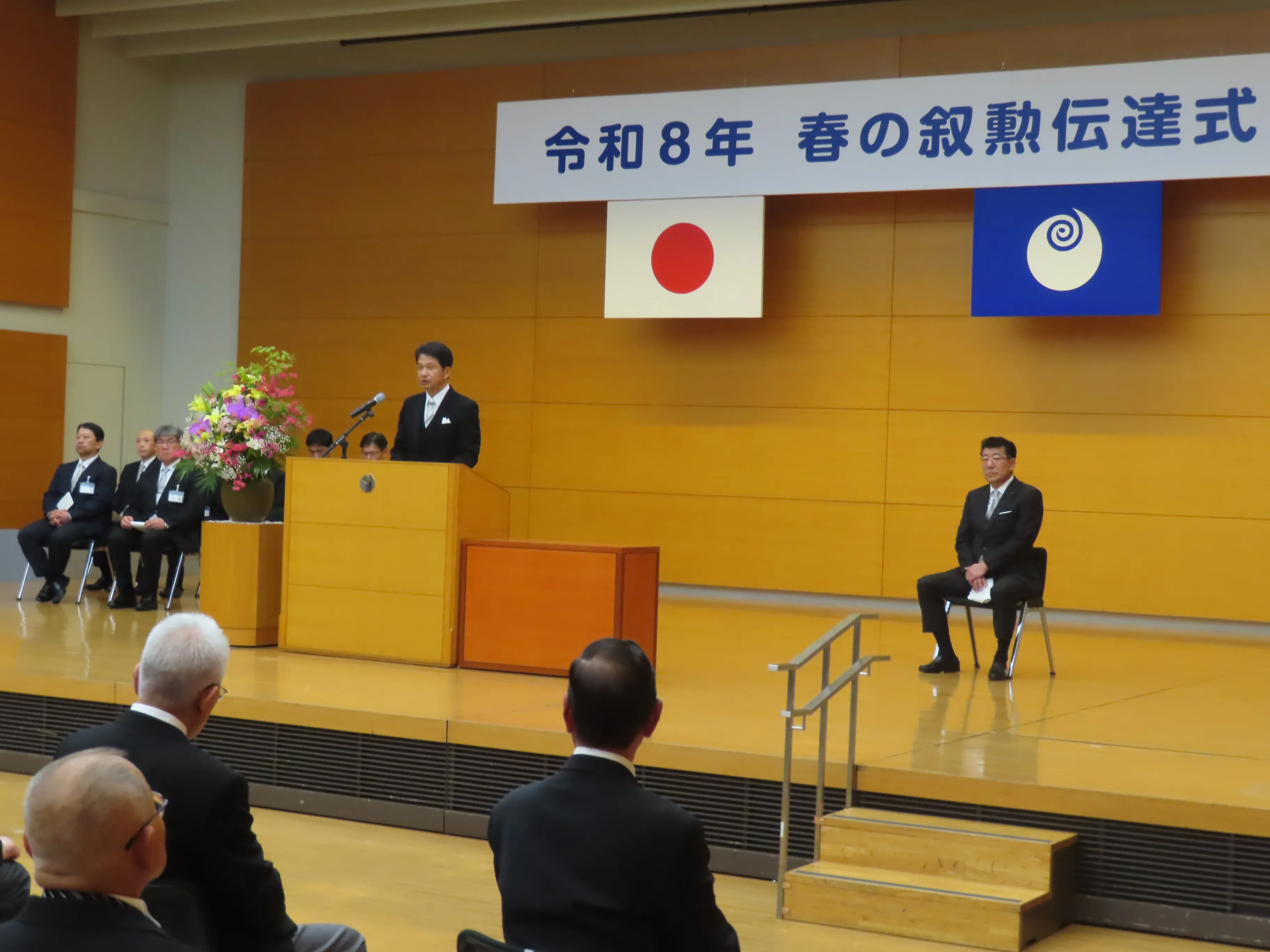 叙勲の様子１