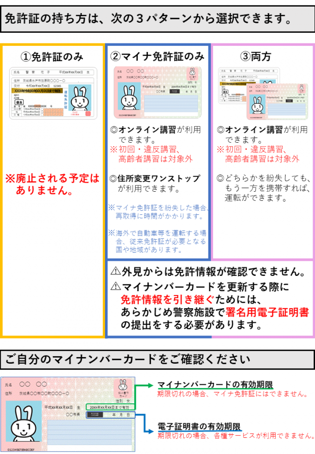 保有形態ごとの特徴