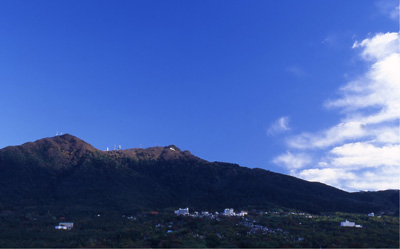 筑波山全景