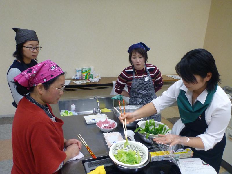 調理の様子