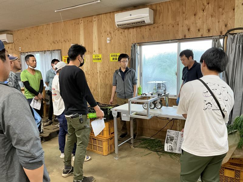 写真1.見学会の様子