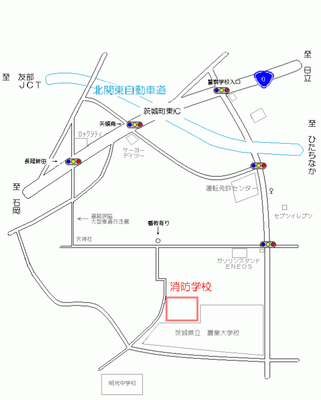 付近案内図